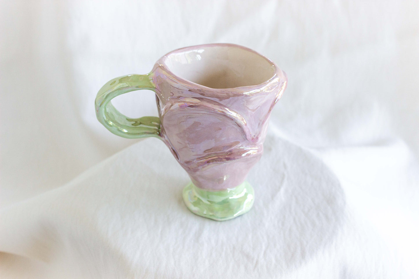 Rosée Mug 🌹✨Mother of Pearl Lustre
