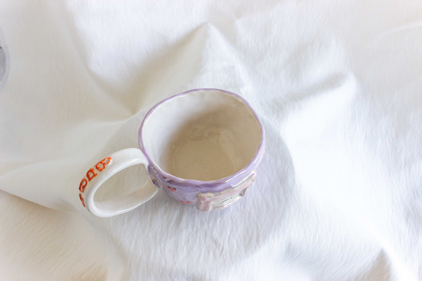 Matcha Girl Mug, Mother of Pearl Lustre πΏπ